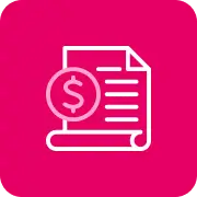 Documento con símbolo de dinero, representando informes financieros